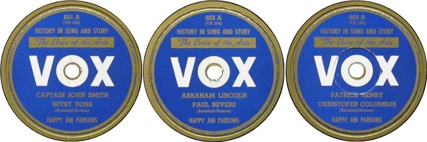 History in Song and Story