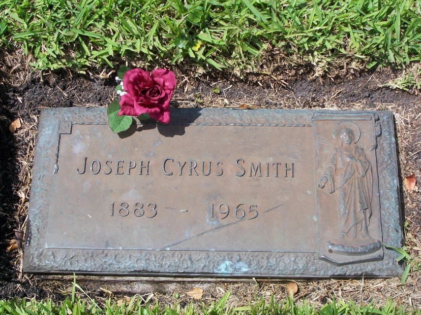Joseph C. Smith's headstone